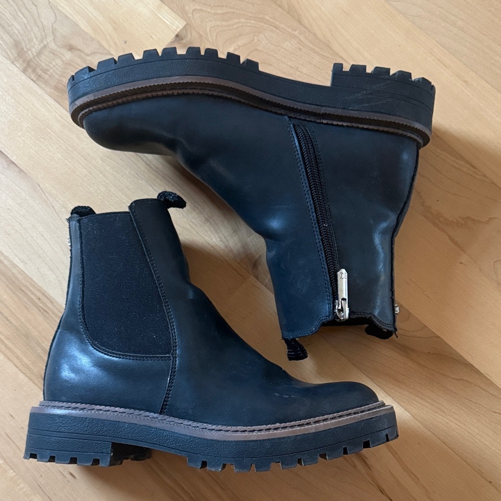 Sam Edelman Laguna Black Kids Boots size 3